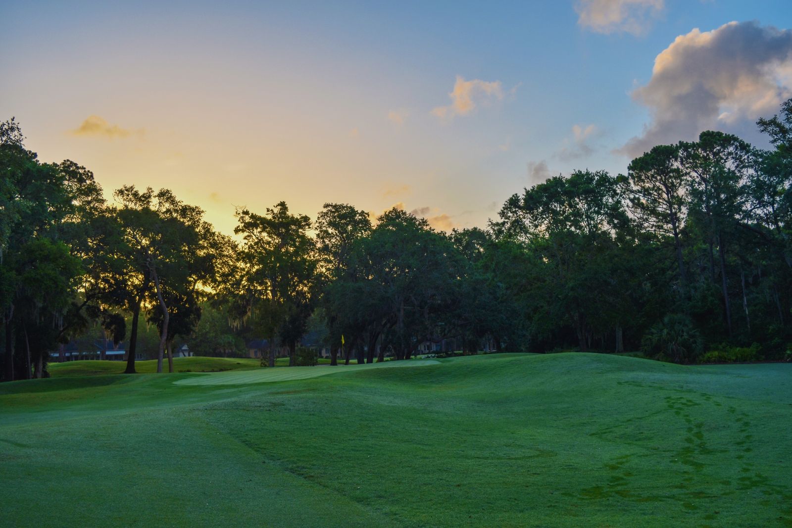 Illustrative stock photograph of a golf course
